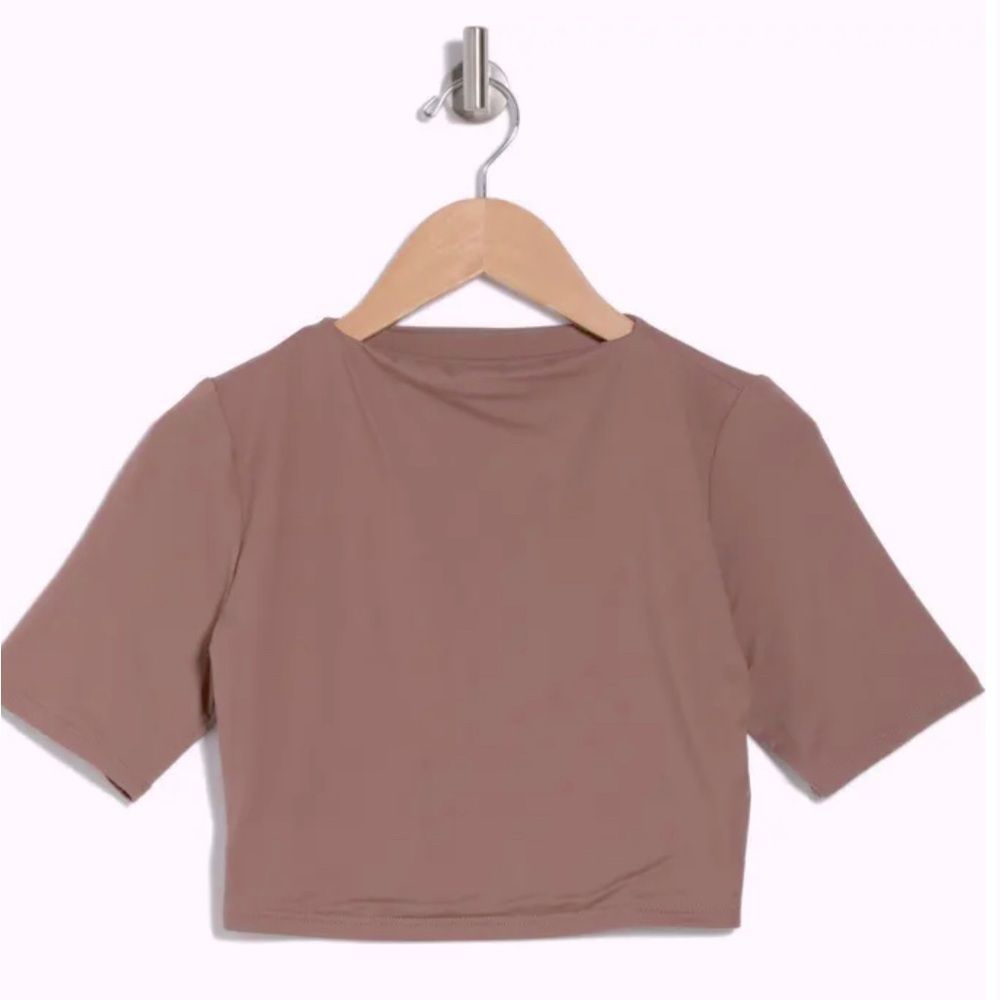 Bare Crop Top Nude Color